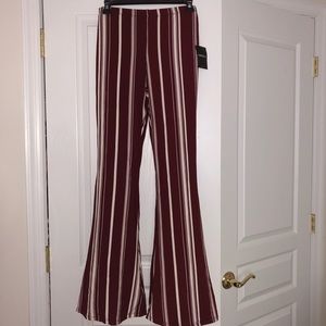 Striped Flare Pants
